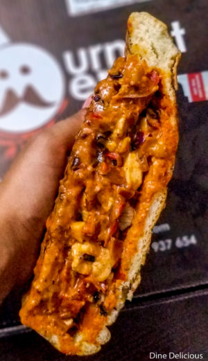 Peri Peri Cottage Cheese Doner