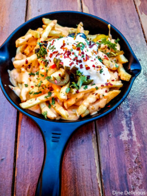 Ultimate Skillet Cheese Fries