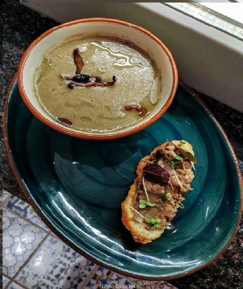 Thyme Scented Mushroom Soup