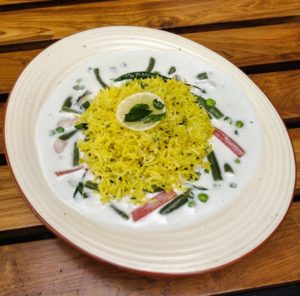 Kerala Stew with Lemon Rice