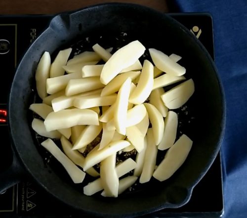 Potato Garlic Sabzi