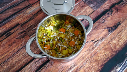 Maharashtrian Style Masala Bhaat Recipe