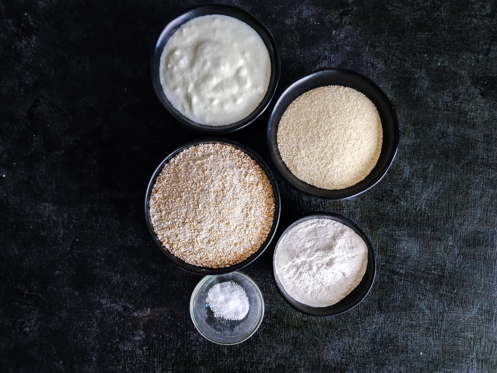 Instant Oats Dosa Ingredients