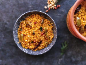 Vangi Bath, Brinjal Rice, How to make Vangi Bhath at home