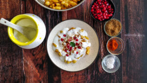 Aloo Chaat Recipe, Crispy Potato Chaat for Fasting