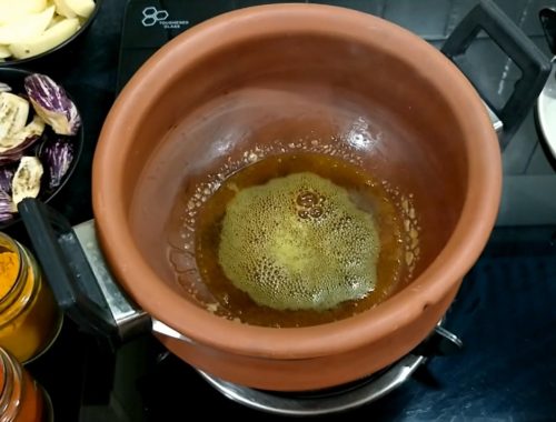 Potato Aubergine Curry