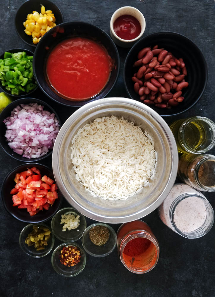 Mexican Rice Ingredients